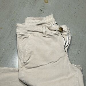 AMERICAN EAGLE kick boot khaki jeans